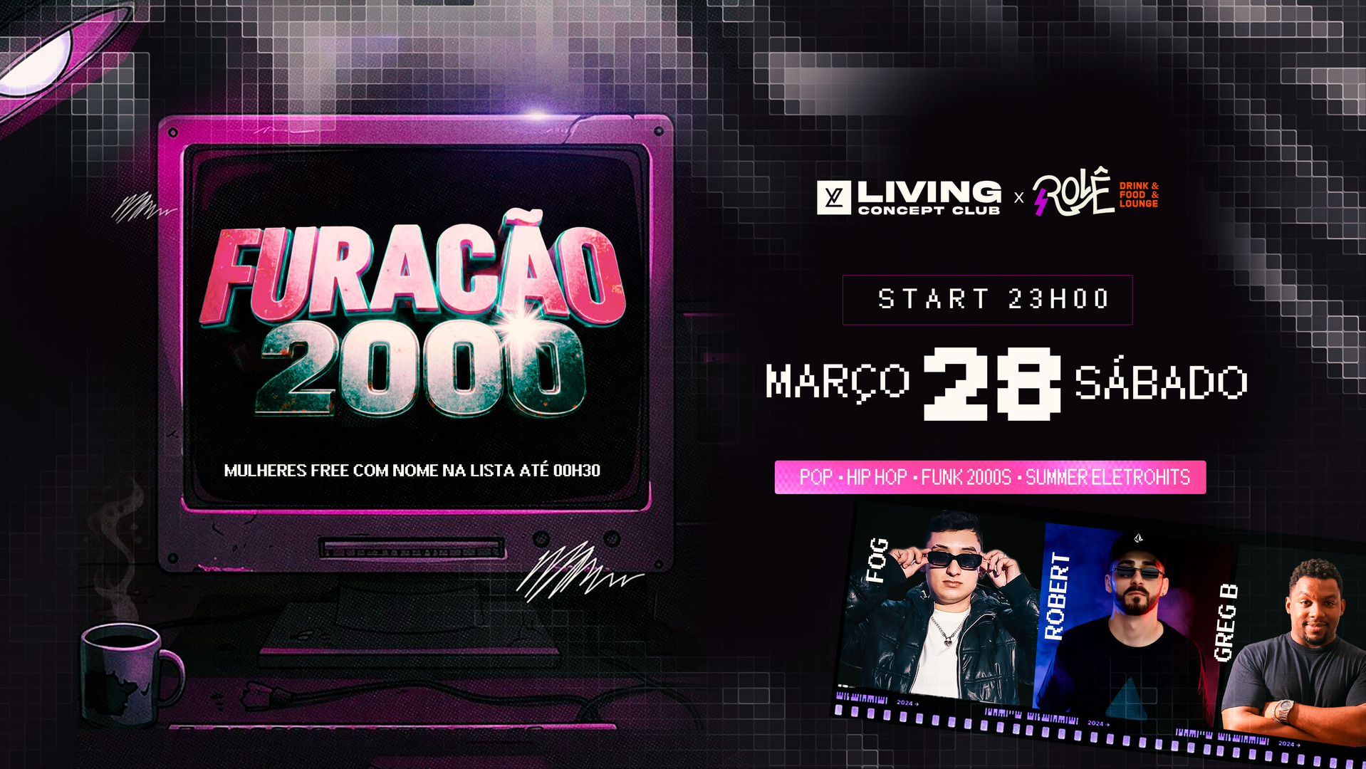 Galeria - Furacão 2000